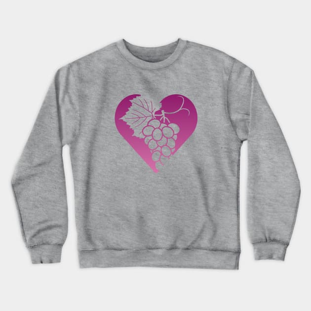 I love grapes Crewneck Sweatshirt by Florin Tenica